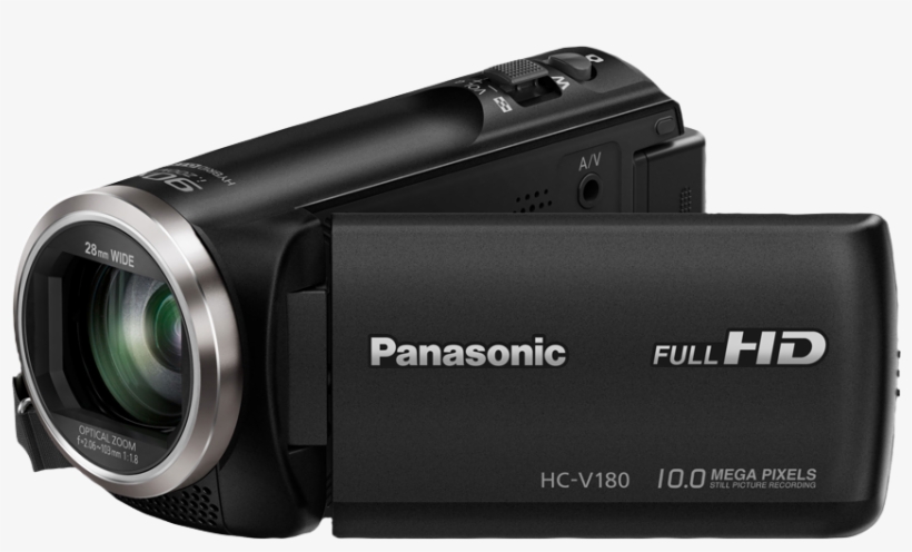 Panasonc Hc-v180 - Panasonic Hc V180eb K, transparent png download