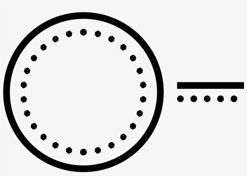 Bouton De Radio Non-coché Icon - Circle For Icons, transparent png download