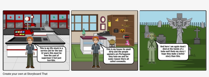 The Perfetic And Sad Little Man - Cartoon, transparent png download