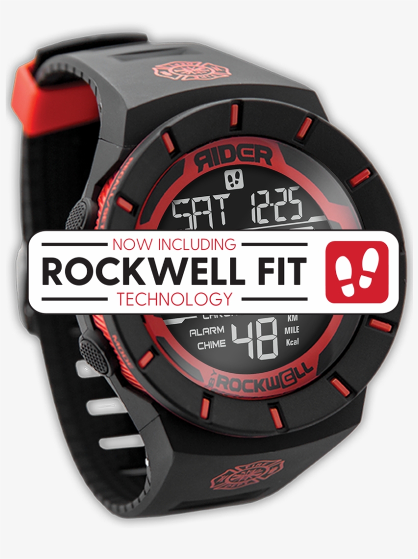 Coliseum - Rockwell Time Watches Coliseum Red Case/black Dial, transparent png download