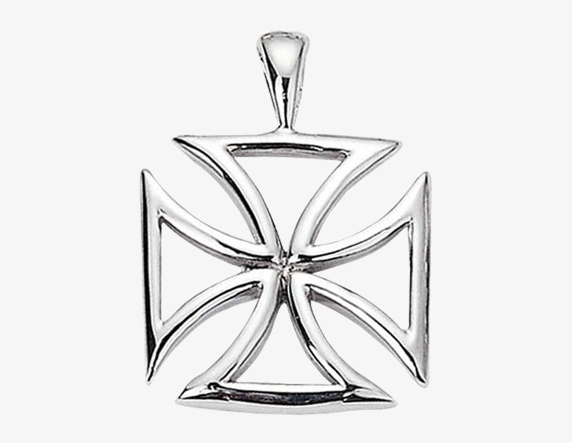Crusader Maltese Cross Pendant - Přívěsek Chirurgická Ocel Pssc45, transparent png download