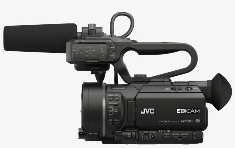 Jvc Gy-ls300che Super 35mm Camcorder - Jvc Gy-ls300 4kcam Handheld S35mm Camcorder (body Only), transparent png download