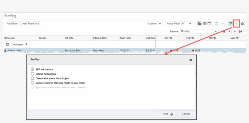 However, You Can Change The Mode Using The Re Plan - Planview, transparent png download