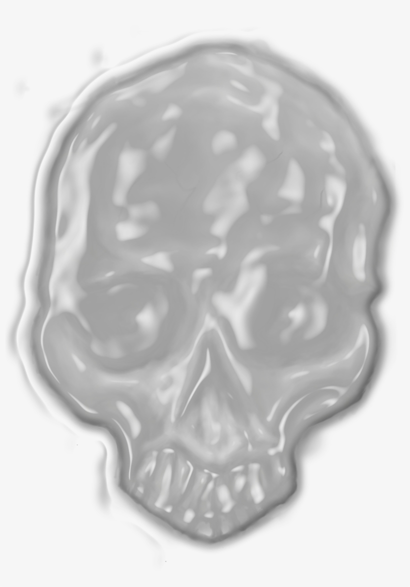 Better Cream Skull - Portable Network Graphics, transparent png download