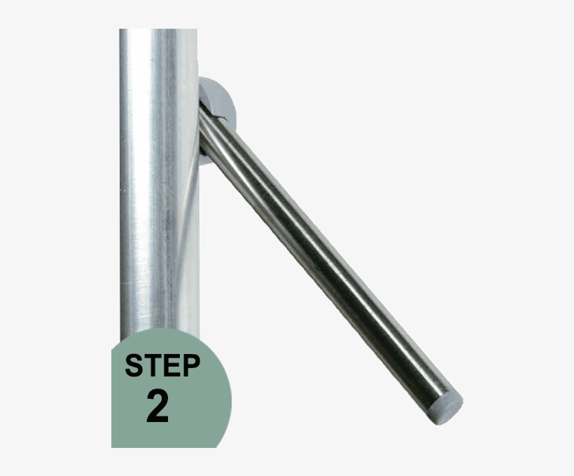 Prova Railing Pa5a Steel Tube 42" Rail In-fill - Steel, transparent png download
