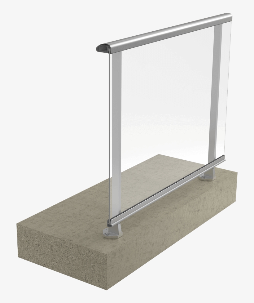 The Rest Of The Components Are Installed On This System - Detalles De Anclajes De Barandillas, transparent png download