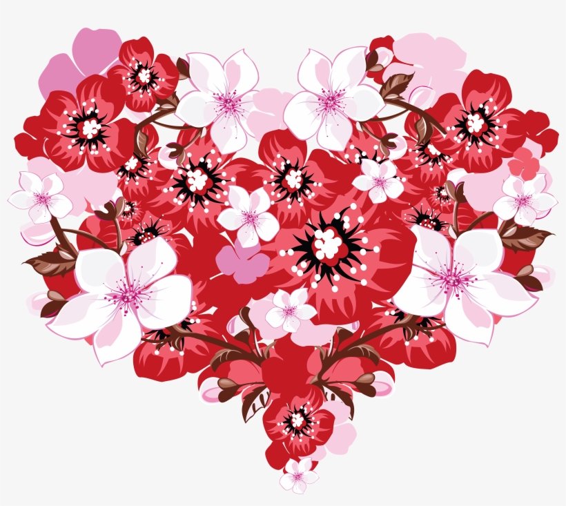Wallpapers Id - - Best Gift - Lilac Flowers Heart Valentine Hoodie/t-shirt/mug, transparent png download
