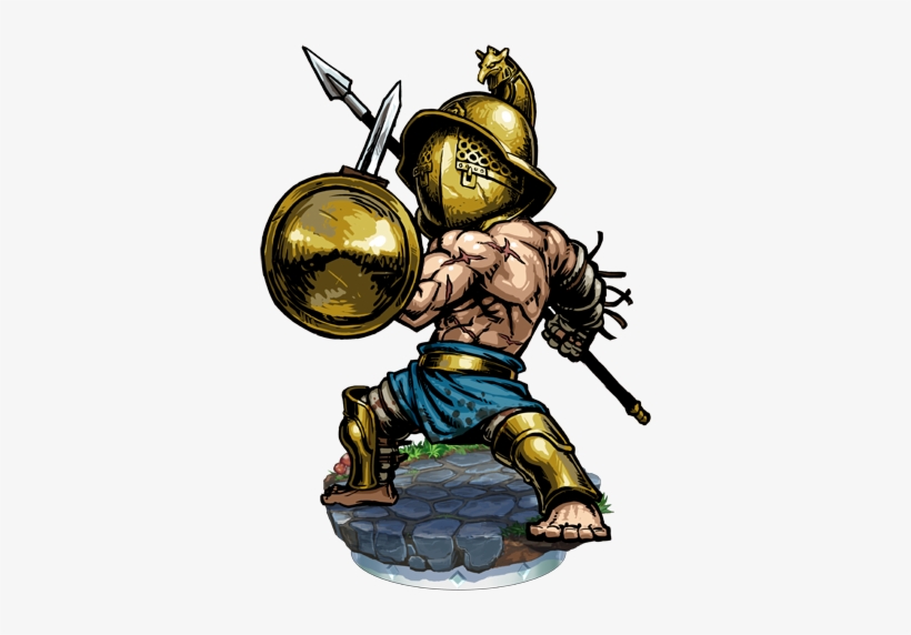 Gladiator Hoplomachus Figure - Hoplomachus Gladiator, transparent png download
