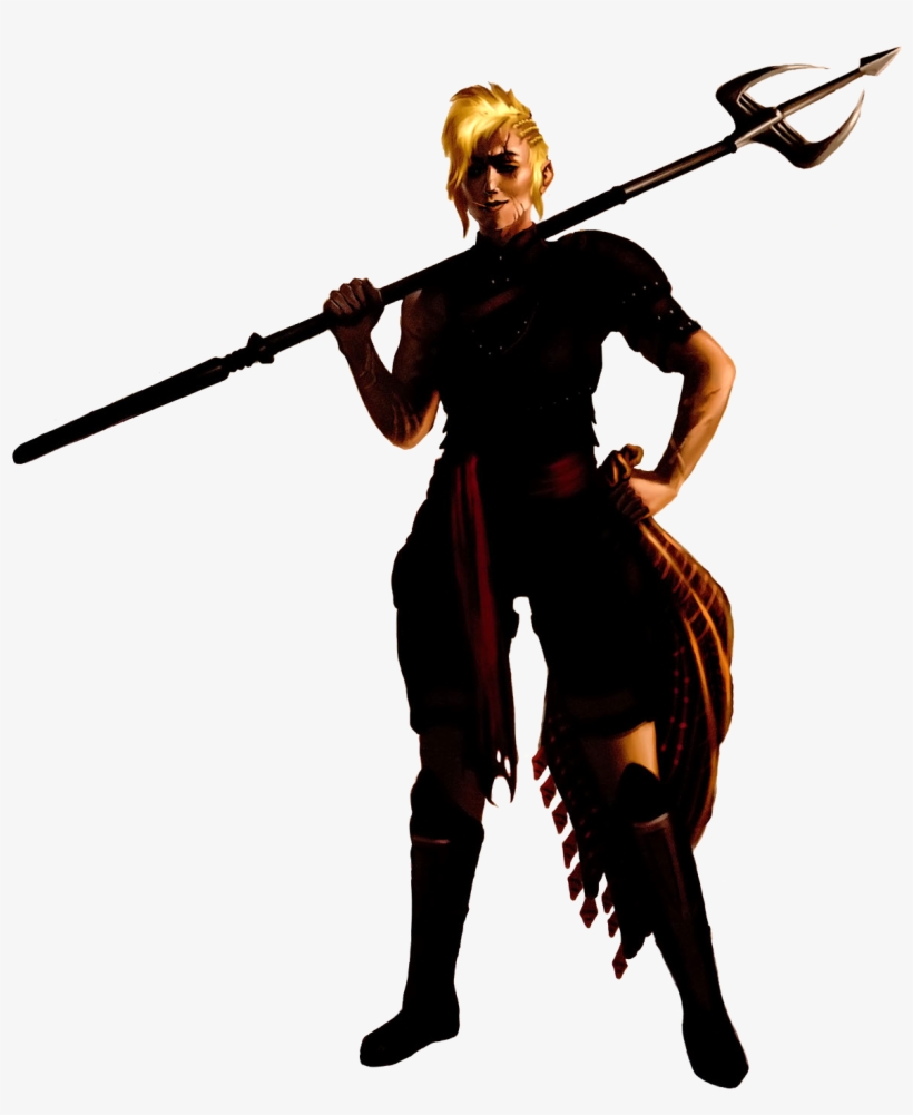 A Battle-scarred Female Gladiator - Star Wars Female Gladiator, transparent png download