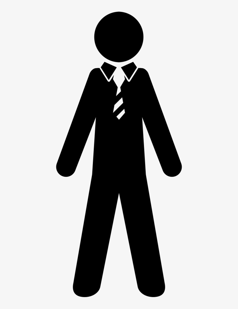 Man Wearing Suit And Tie Comments - Formal Wear, transparent png download