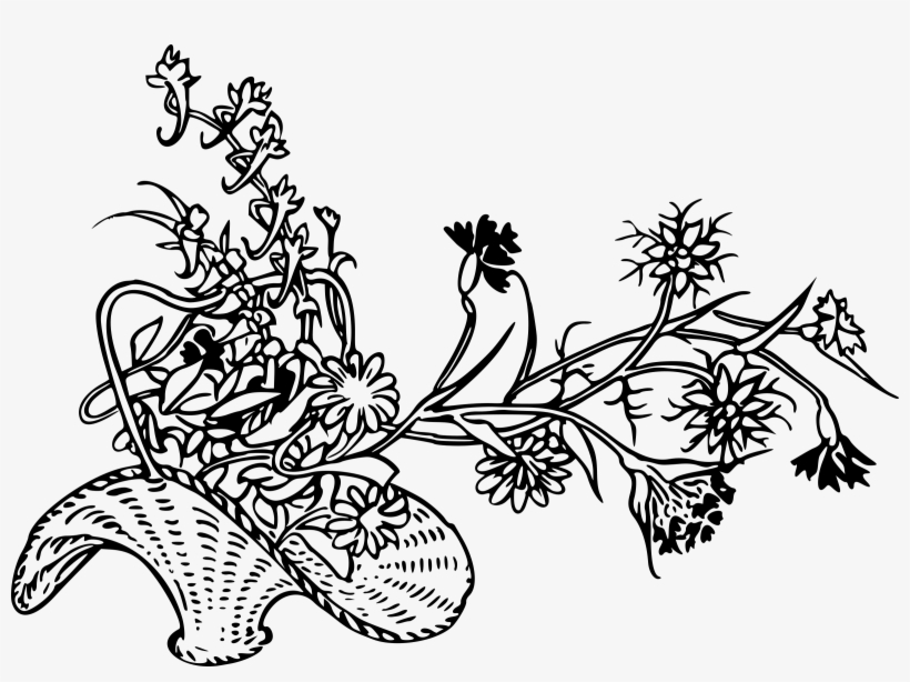 This Free Icons Png Design Of Basket Of Flowers 2, transparent png download