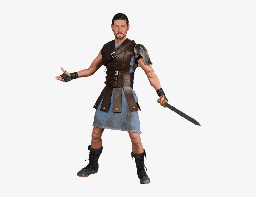 Download Gladiator - Maximus Figures - HD Transparent PNG - NicePNG.com