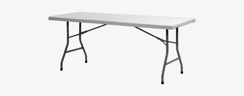 Folding Table Png Photos - Approved Vendor Bt-06bk Folding Table, White/gray,, transparent png download