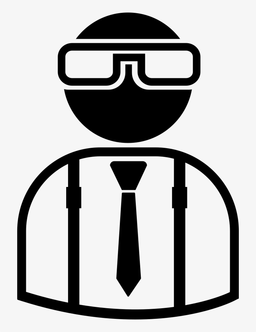 Stockbroker Wearing Glasses Suit And Tie Comments - Corredor De Bolsa Png, transparent png download