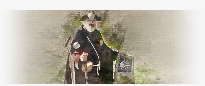 After Healing The Body Wounds He Suffered In His Journey, - Watercolor Paint, transparent png download