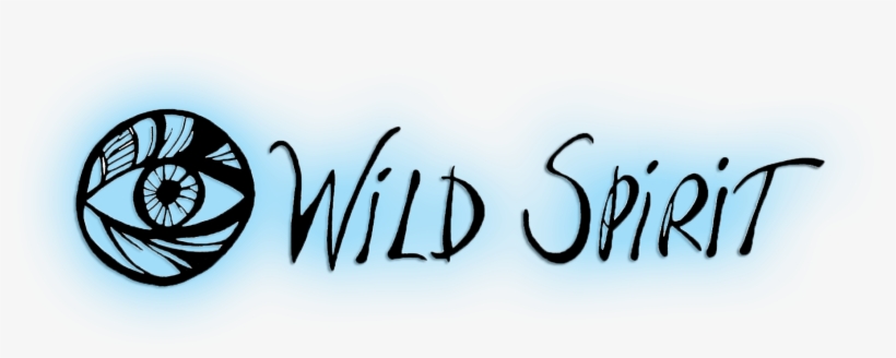 Wild Spirit Logo 2 Blue - Calligraphy, transparent png download