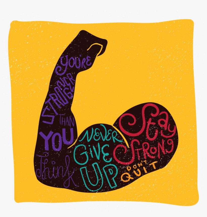 There Is Nothing As Powerful As The Human Spirit With - Never Give Up, transparent png download
