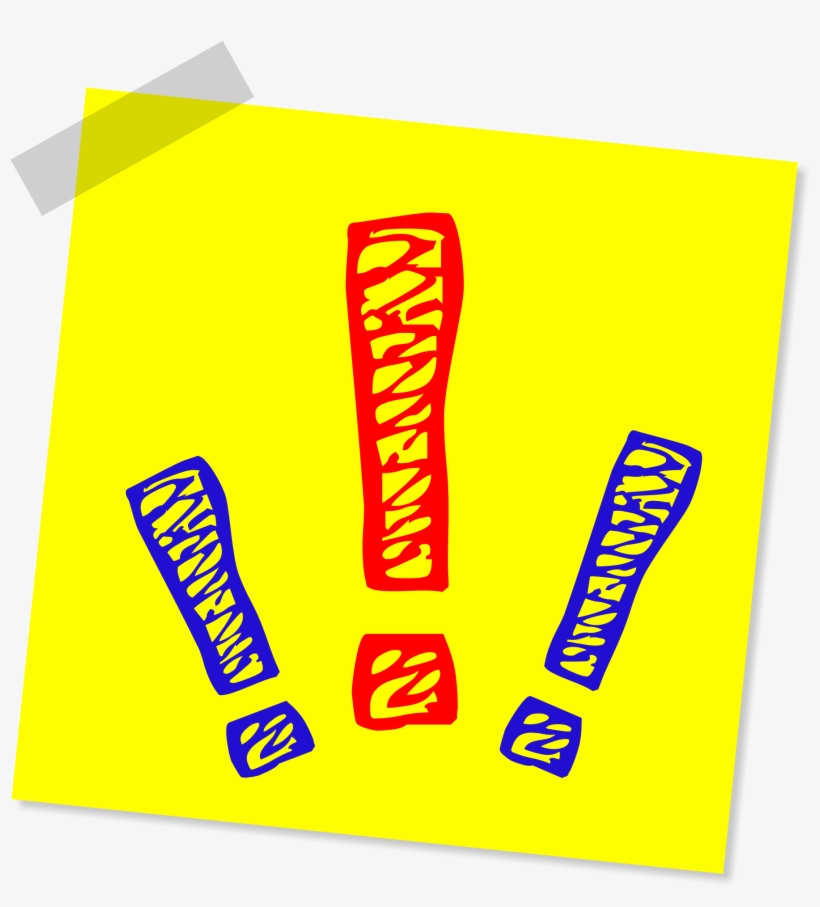 Exclamation Point Attention 1421014 - Animadas De Prevencion De Riesgos Del Trabajo, transparent png download