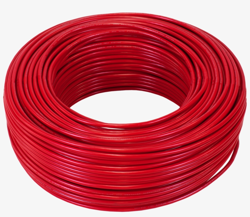 Rollo 100m Cable De Alucobre Calibre Thw - Rollos De Cable Png, transparent png download