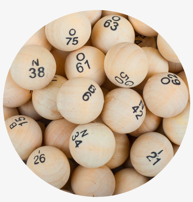 Image - Wood Bingo Balls, transparent png download