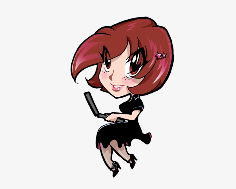 A Manga Inspired Self Portrait Of Rachel, Clutching - Animations Png, transparent png download