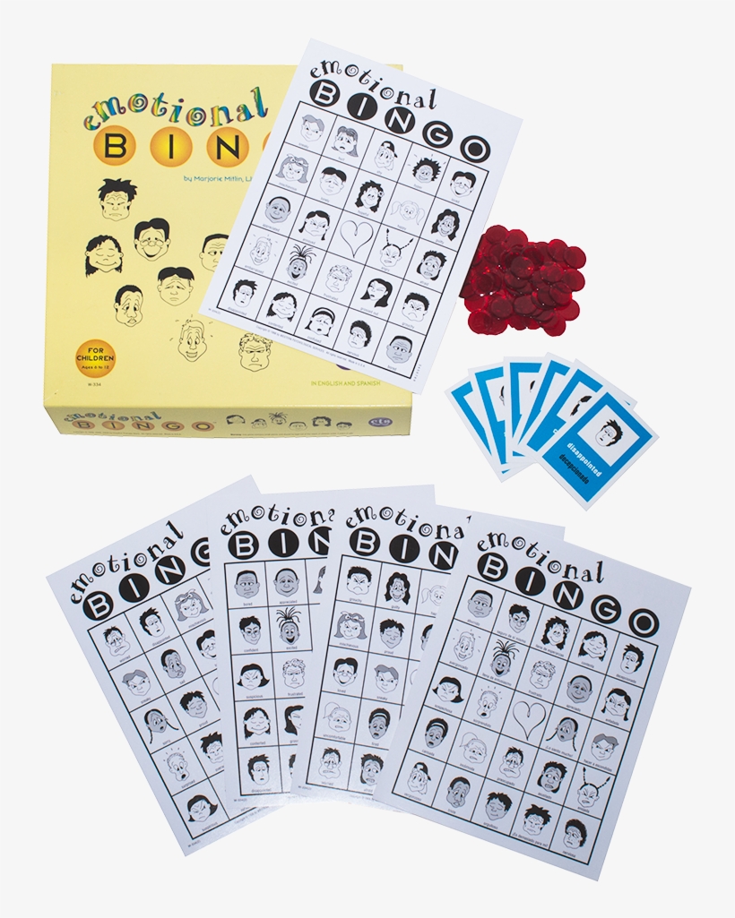 Emotional Bingo For Children, transparent png download