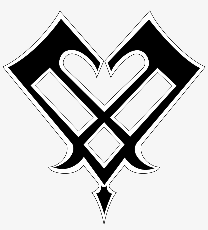 Kingdom Hearts Heart Symbol Png Image Transparent Download - Wiki, transparent png download