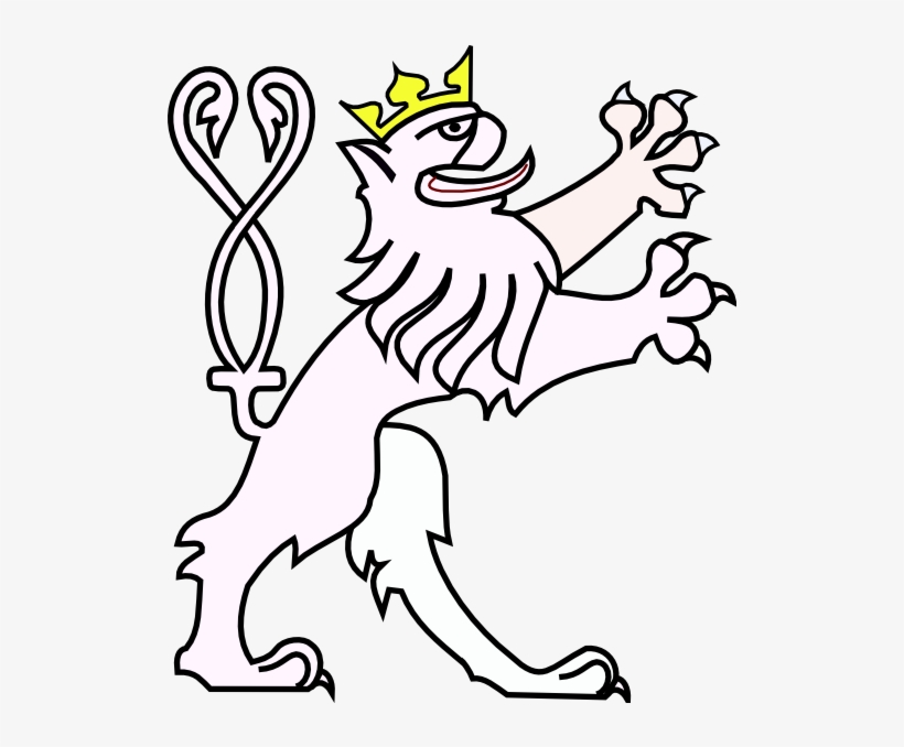 Lion Wearing Crown Clip Art At Clker - Crown Clip Art, transparent png download