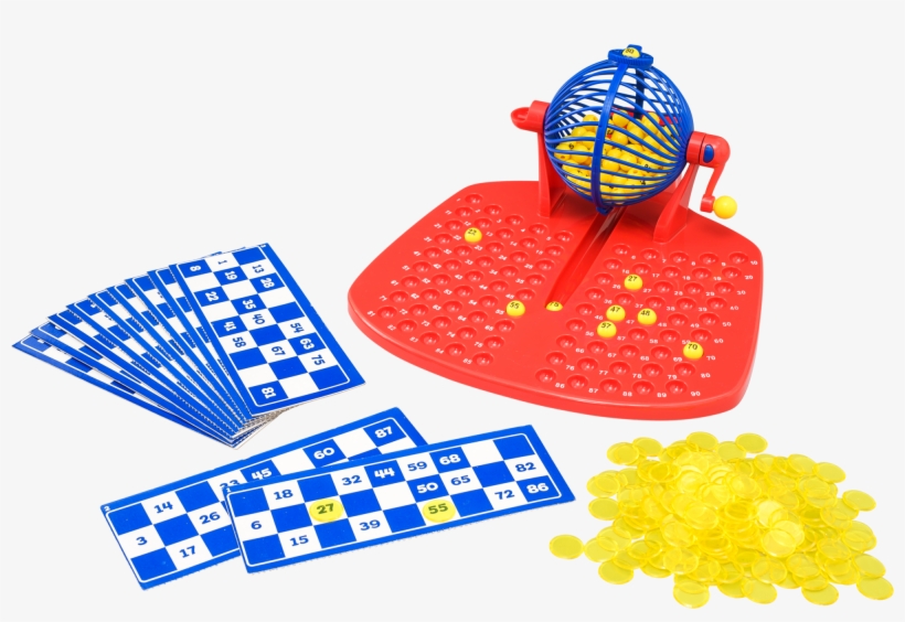 Bingo Game With Drum, A, , Large, transparent png download