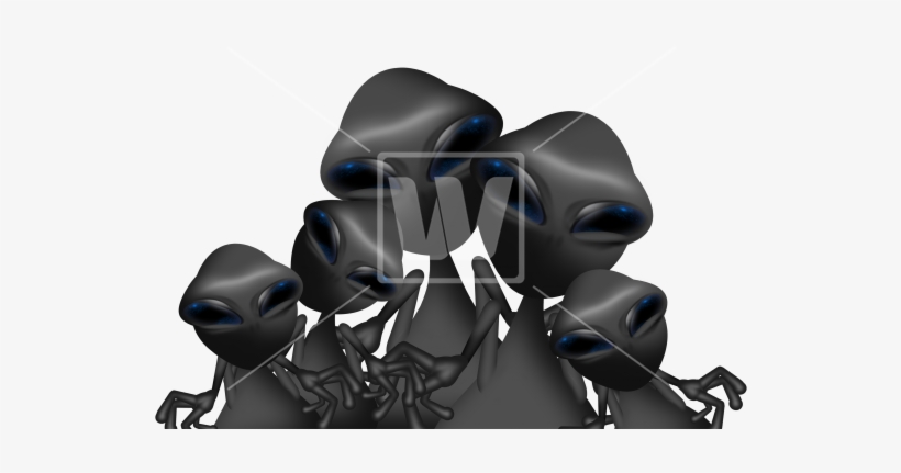 Aliens Family - Extraterrestrial Life, transparent png download
