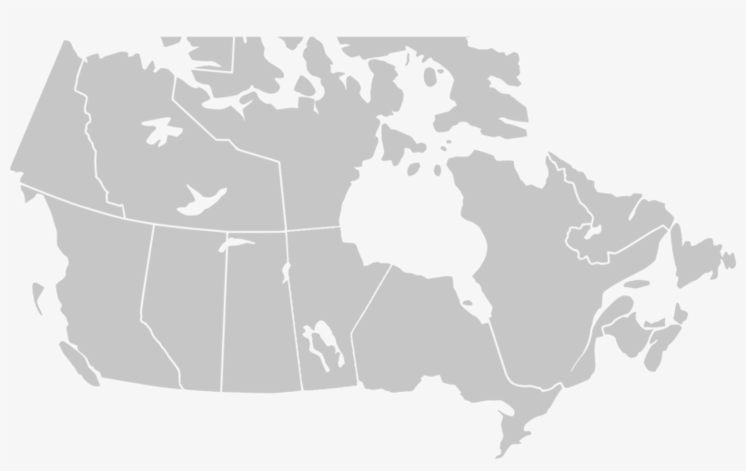 Maps Canada Outline Pixels Picturesque Png Maps Png - Map Of Canada, transparent png download