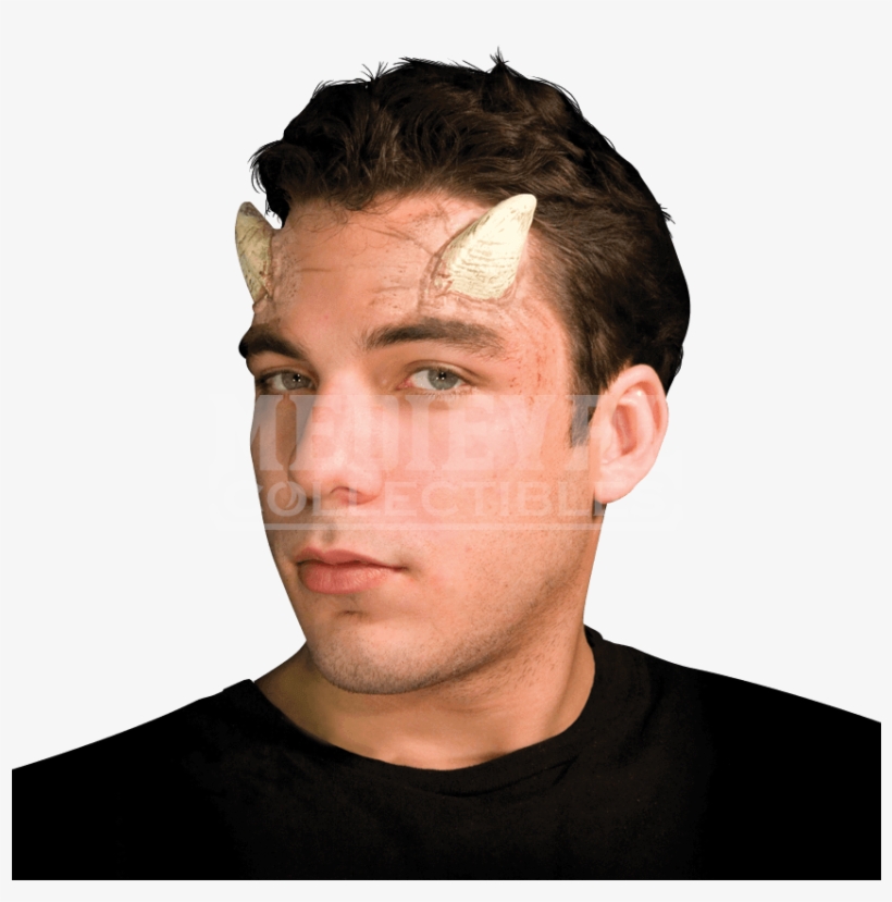 Small Bone Demon Horns - Horror-shop Dämonen Hörner In Knochenoptik, transparent png download