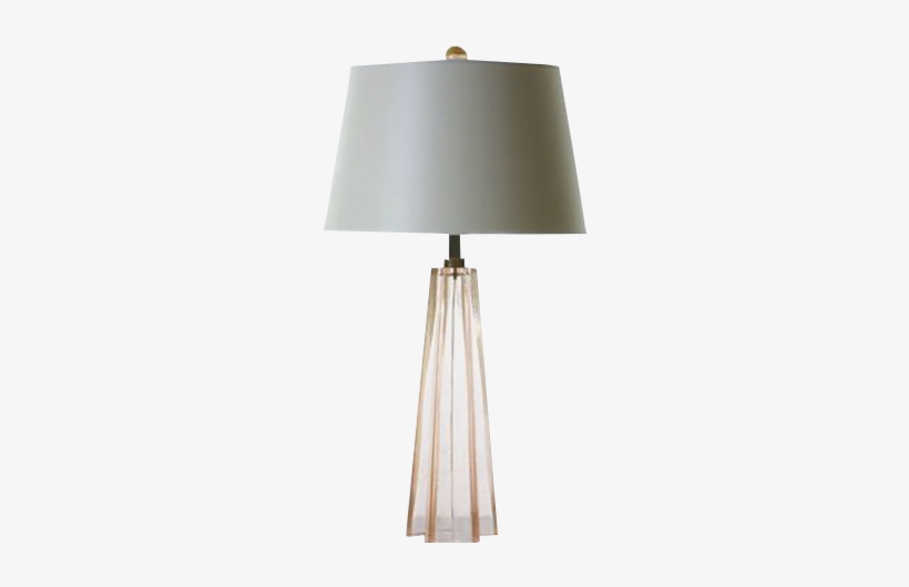 Umbrello Lamp Pale Pink With 24kt Gold-leaf - Lampshade, transparent png download