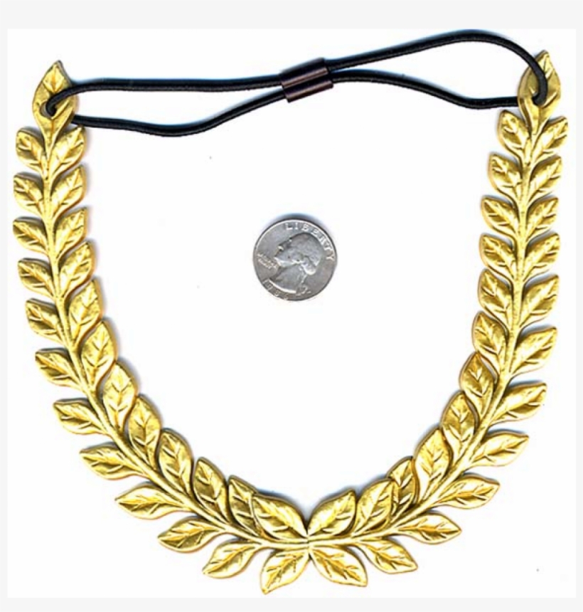 Gold Leaf Headband - Necklace, transparent png download