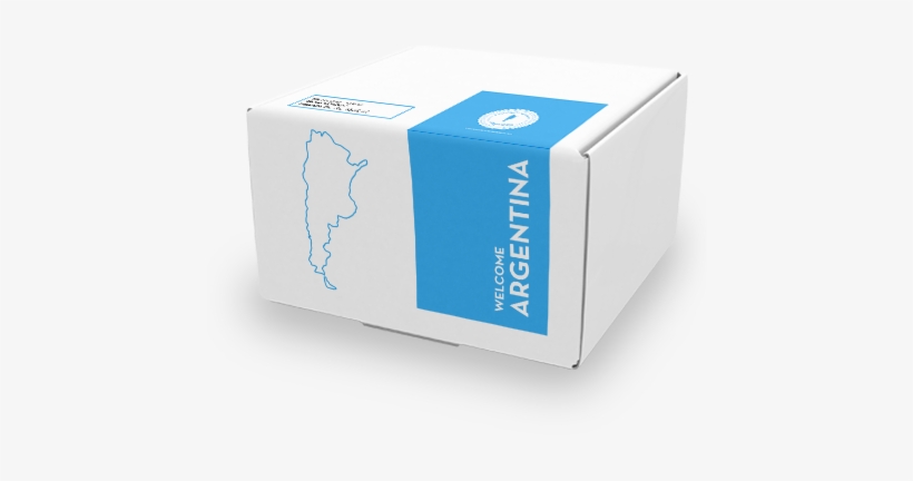 Welcome To Argentina Package - Box, transparent png download