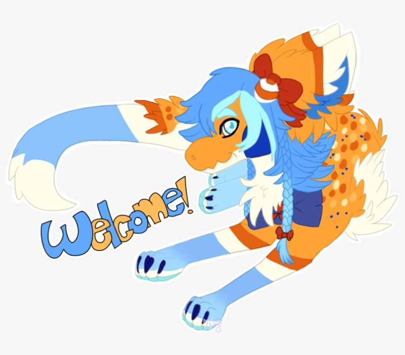 Welcome Banner For Da - Cartoon, transparent png download