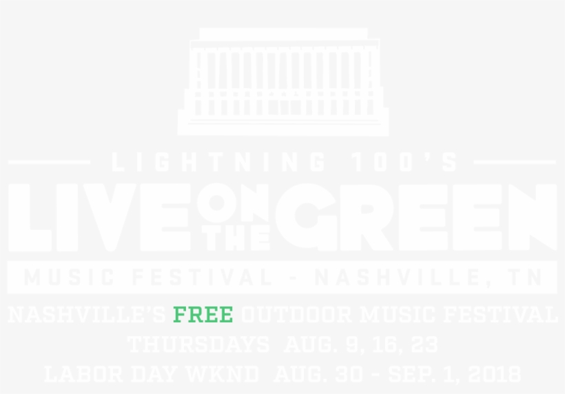 Live On The Green Nashville 2017, transparent png download