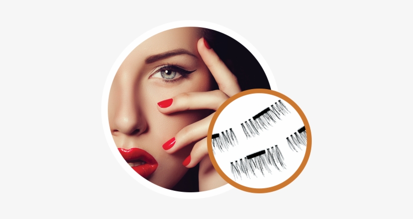 Magnetic Eyelashes - Mesauda Milano, transparent png download