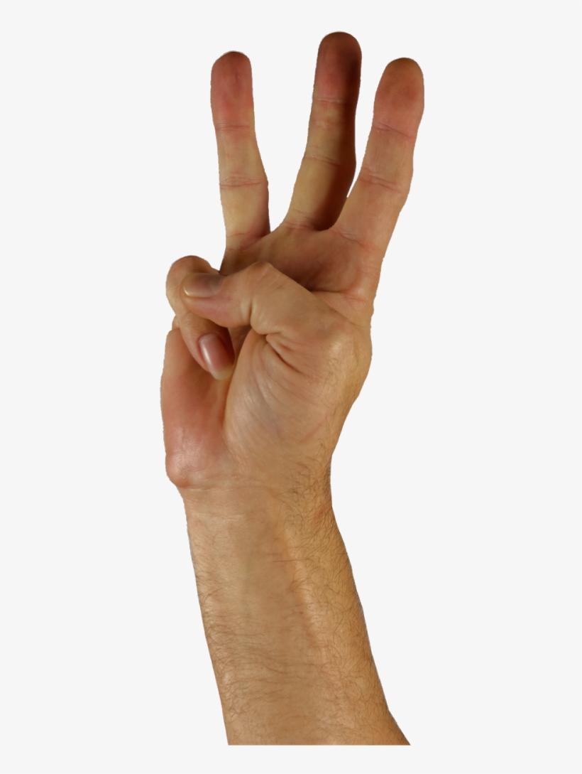 Hand, Finger, Three - Should I Come Out, transparent png download