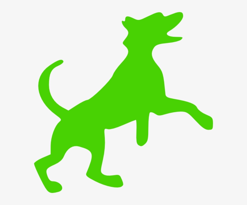 Dog Clipart Clipart Large Dog - Dogs Clipart Silhouette Png, transparent png download