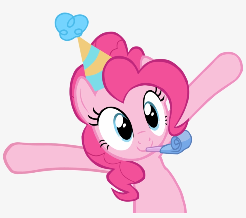 Fanmade Pinkie Pie Celebrating With Arms Up - My Little Pony Pinkie Pie, transparent png download