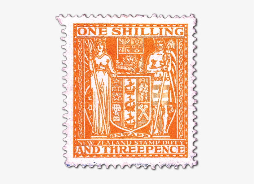 Postal Stamp Png Clip Black And White Library - Florin, transparent png download