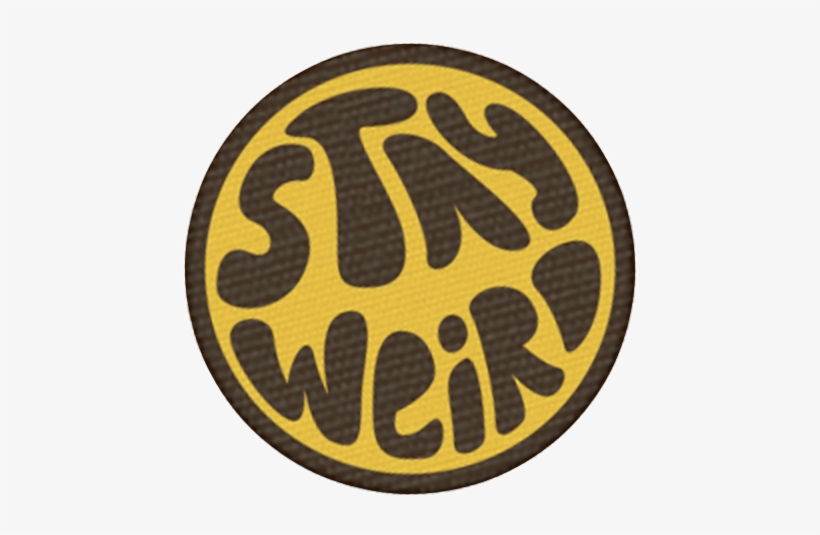 Stay-weird - Circle, transparent png download