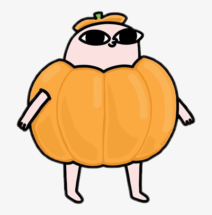 Halloween Pumpkin Ketnipz Orange Spooky Ooky Weird - Ketnipz Png, transparent png download
