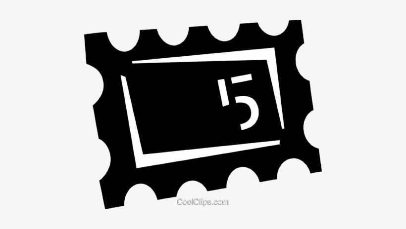 Postage Stamp Royalty Free Vector Clip Art Illustration, transparent png download
