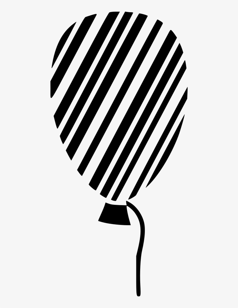 Balloon Party Stripe Comments - Party, transparent png download