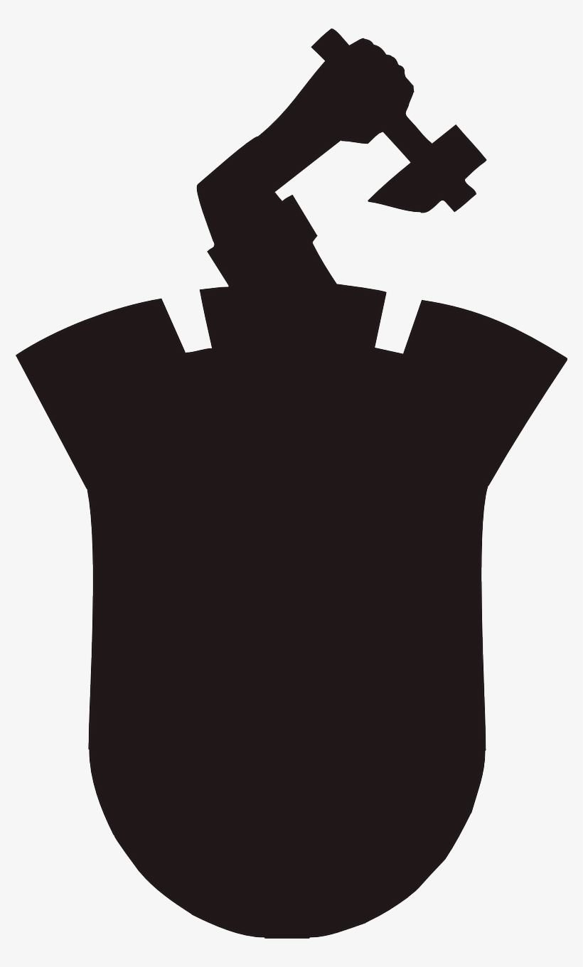 Black, Hand, Silhouette, Axe, Labor, Worker, Employee - Texas State Tree, transparent png download