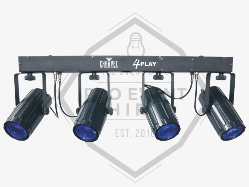 Lighting Hire Cambridge - Chauvet 4-play Moonflower Led Dmx Light Bar Led Effect, transparent png download