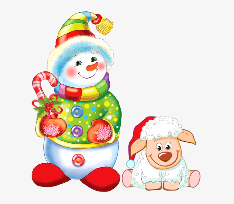Merry Christmas Snowman Small Png Clipart Ded Moroz - Merry Christmas Snowman Small Png, transparent png download
