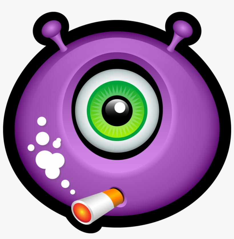 Monster - Smoking Monster, transparent png download